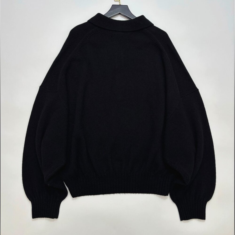 KHAITE Rene cashmere blend polo jumper - Picture 12 of 14